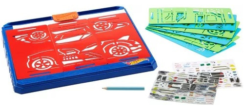 Kit De Criação De Carrinhos Hot Wheels Design Prancheta