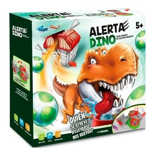 Juego Alerta Dino Desafia Al Dinosaurio Tm1 1268 Ttm