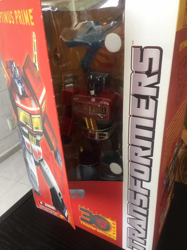 Transformers Platinum Optimus Prime 30th Año Del Caballo.