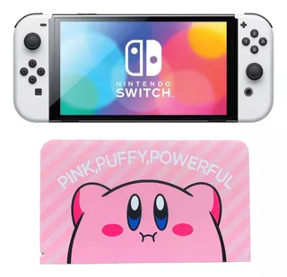 Nintendo Switch Oled Funda Protector Dock Tapa Kirby Wonder