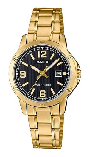 Reloj Para Mujer Casio Classic Ltp-v004g-1budf Dorado