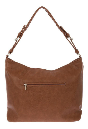 Conjunto De Bolsa Para Dama Hobo Y Cartera Jennyfer Original Color Marrón Diseño De La Tela Liso