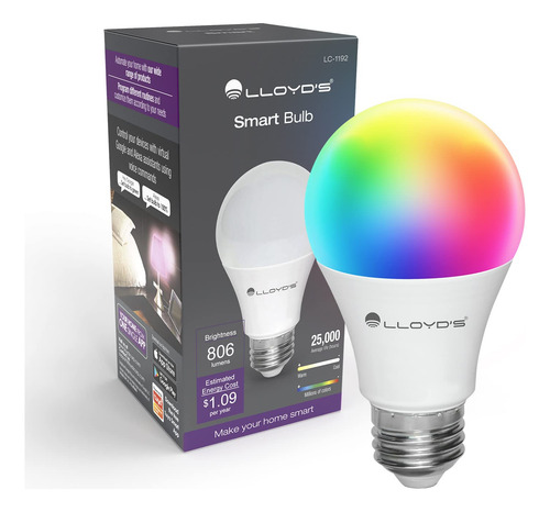 Foco Inteligente Wifi Multicolor Luz Blanca Fría Y Cálida