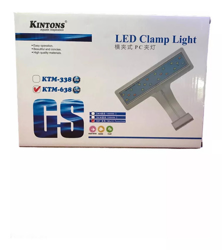 Kintons Iluminador Led Ktm-638 12w 3 Posiciones 30 A 60 Cm