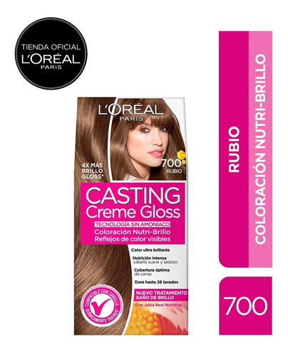 Tinte Loreal Paris Casting Creme Gloss 70ml