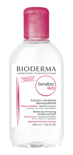 Agua Micelar Bioderma Sensibio H2o P Rosacea Sensible 250ml