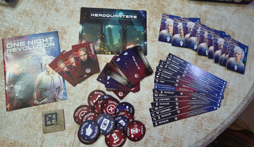 Juego De Mesa One Night Revolution (Usado)