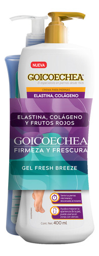 Pack Goicoehcea Gel Breeze + Crema Reafirmante Elastina