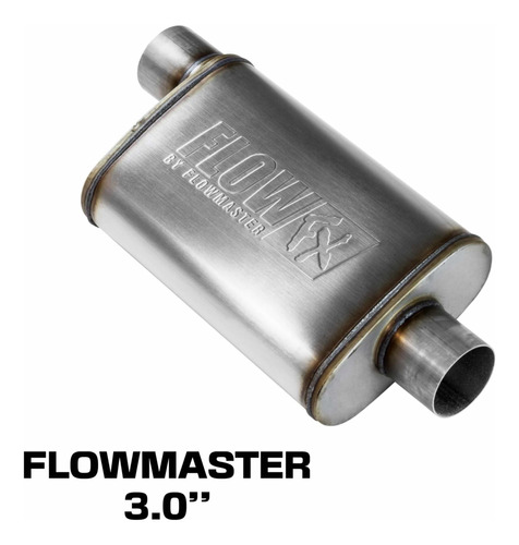 Resonador Flowmaster De 3 Acero Inoxidable