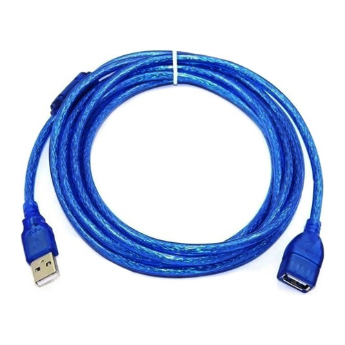 Cable Alargue Extension Usb 2.0 Macho Hembra Mallado 3 Mts