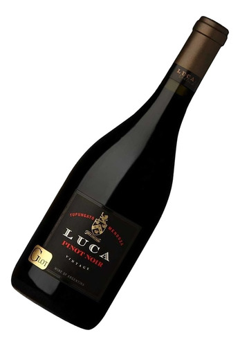 Vino Tinto Luca Pinot Noir G Lot Vintage Botella De 750ml