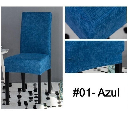 Funda De Silla Con Diseño Spandex Para Comedor
