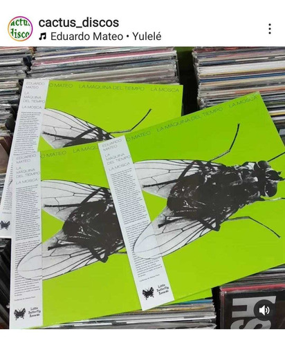 Eduardo Mateo Maquina Tiempo La Mosca Vinilo Nuevo / Kktus