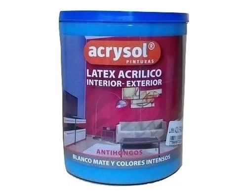 Acrysol Color Interior - Exterior X 1 Lt M. Envios