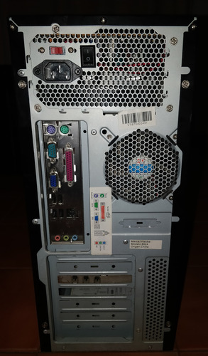 Cpu Dual Core Intel, Windows Xp, 160gb, Dvd. No Envio