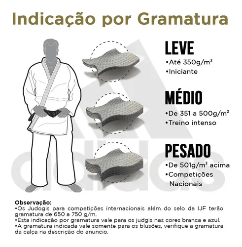 Kimono Jud adidas Training Branco Parcelamento sem juros