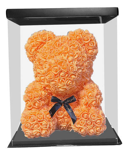 Regalos Del Día De La Madre Del Oso De La Flor Naranja