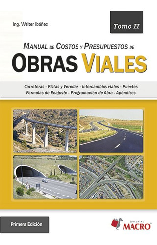 Manual De Costos Y Presupuestos De Obras Viales / Tomo 2