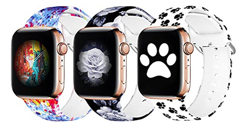 Bandas Florales Skylet Compatible Banda Apple Watch 38mm