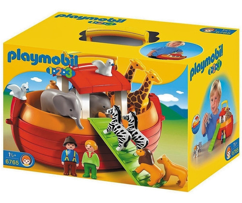 Playmobil 123 Maletin Arca De Noe Grandes Aventuras Intek 