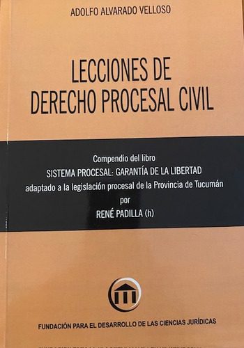 Lecciones De Derecho Procesal Civil Tucumán