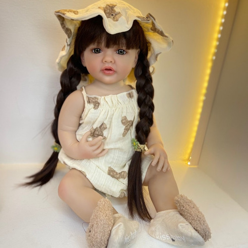 Betty Muñeca Bebe Reborn Vinilo Silicona Cuerpo Completo Art
