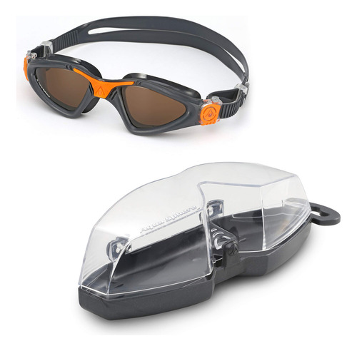 Aqua Sphere Kayenne Goggle Gafas De Natación, Color Negro, R