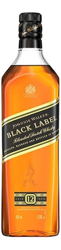 Whisky Johnny Walker Black Label 1l. Envio Gratis