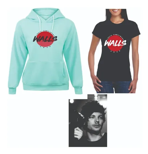 Sudadera Verde Playera Y Cojin Louis Tomlinson Cuotas sin inter s