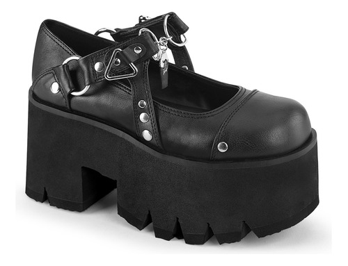 Zapatos Plataforma Goticos Ashes-33 Demonia Creepers Punk