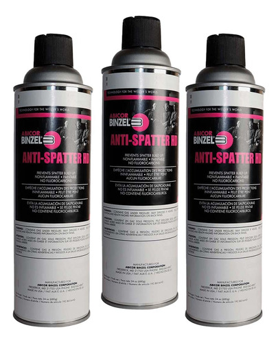 Spray Anti Salpicadura De Soldadura Abi-spray 24oz (3pzs)