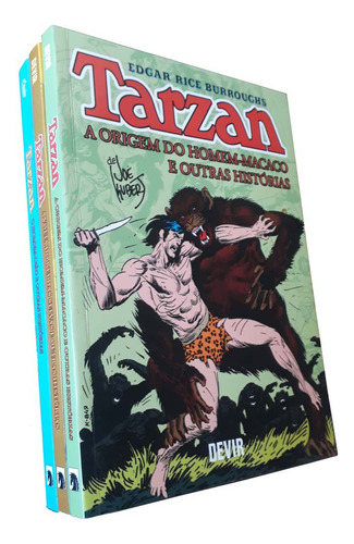 Pack Tarzan De Joe Kubert, De Kubert, Joe. Editora Devir Em Português