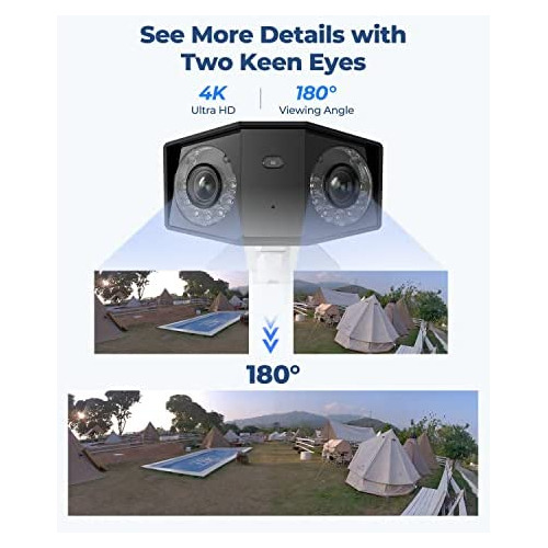 Reolink Sistema De Cámara De Seguridad 4k Poe, Cámara...