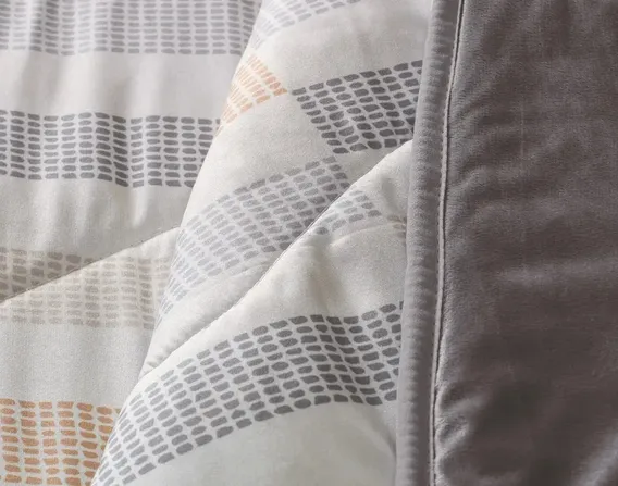 Edredom Casal Dupla Face Hotel Blend Comfort Geo Intenso Altenburg