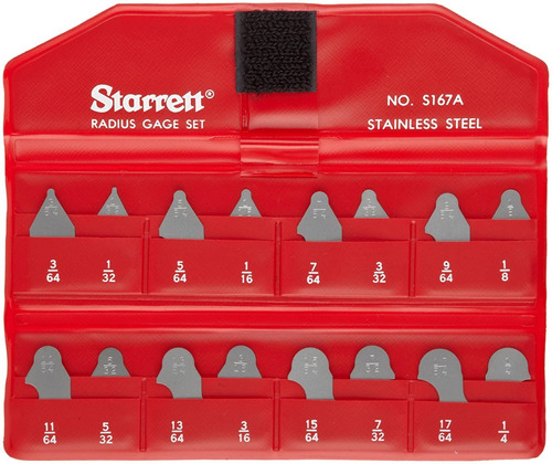 Starrett Calibrador Para Radios S167az Jgo