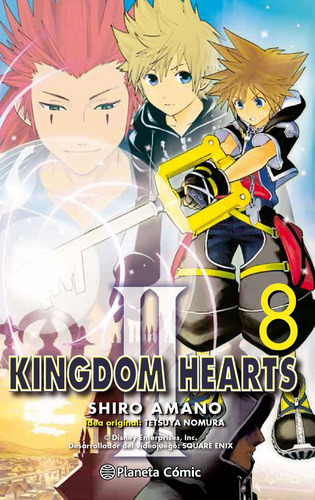 Kingdom Hearts Ii Nãâº 08/10, De Amano, Shiro. Editorial Planeta Cómic, Tapa Blanda En Español