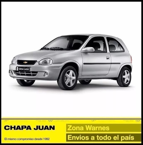 Juego Molduras Guardabarro Corsa 2004 2005 2006 2007 3/5ptas