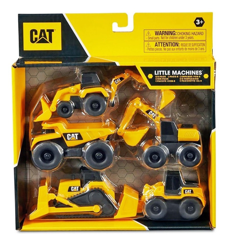 Maquinarias De Juguete Cat Cat Color Amarillo