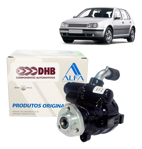 Bomba De Direção Hidráulica Dhb Vw Golf 2003