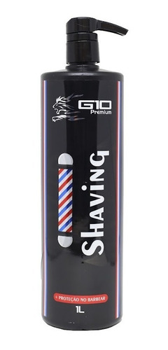 Gel De Barbear Shaving Mentolado - G10 Premium 1 Litro Origi