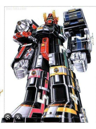 Power Rangers Megazord Lightspeed Rescue Super Train 1999 (Usado)