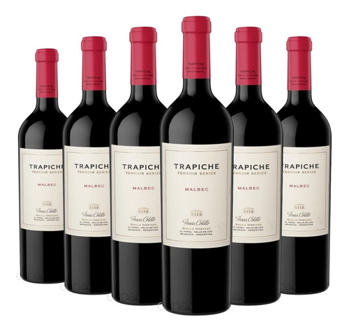 Vino Trapiche Terroir Series Coletto Malbec X 6 --