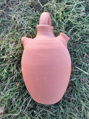 Cántaro Agua De Barro Hecho A Mano En Torno/alfare 1600cc. Terracota