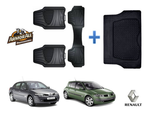 Tapetes Uso Rudo + Cajuela Renault Megane 2004 A 2009 Armor