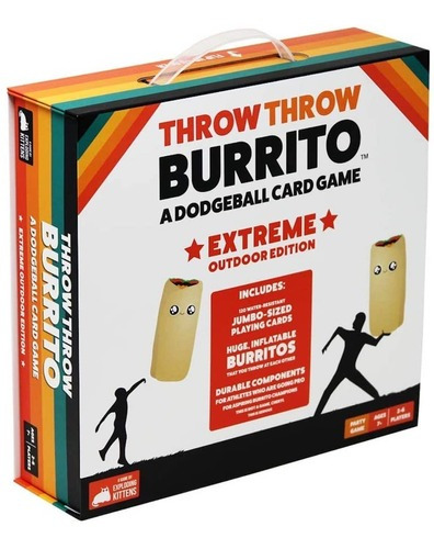 Throw Throw Burrito Gigante Juego De Mesa De Cartas Y Lanzar