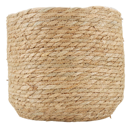 Maceta De Hierba Marina, Maceta Tejida, Base Decorativa Para