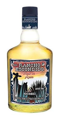 Destilado De Agave Rancho Escondido De 750ml
