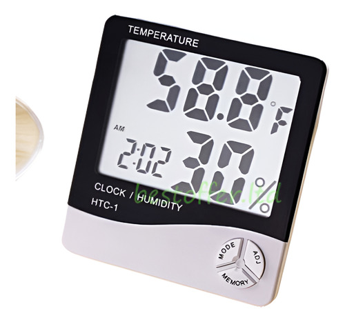 Digital Lcd Termómetro Higrómetro Temperatura Humedad Medido