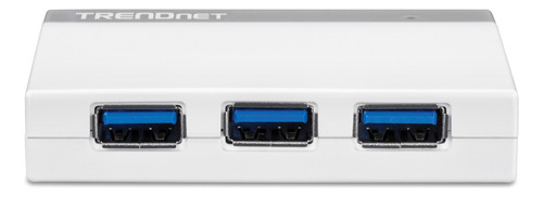 Trendnet Tu3-h4, Hub Usb 3.0, 4 Puertos Color Blanco