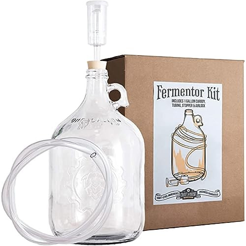 - Fermentation Jug 1-pack - For Home Brewing - Includes...